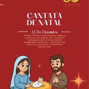Cantada de Natal ! dia 12 de Dezembro