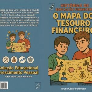 O mapa do Tesouro  Financeiro (capa azul escuro )